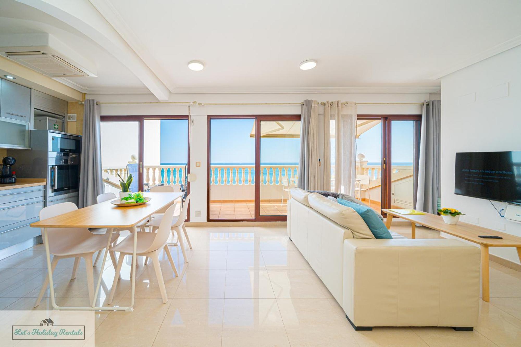 Piso Primera Linea Jakarta 3 Sea View El Campello Kültér fotó